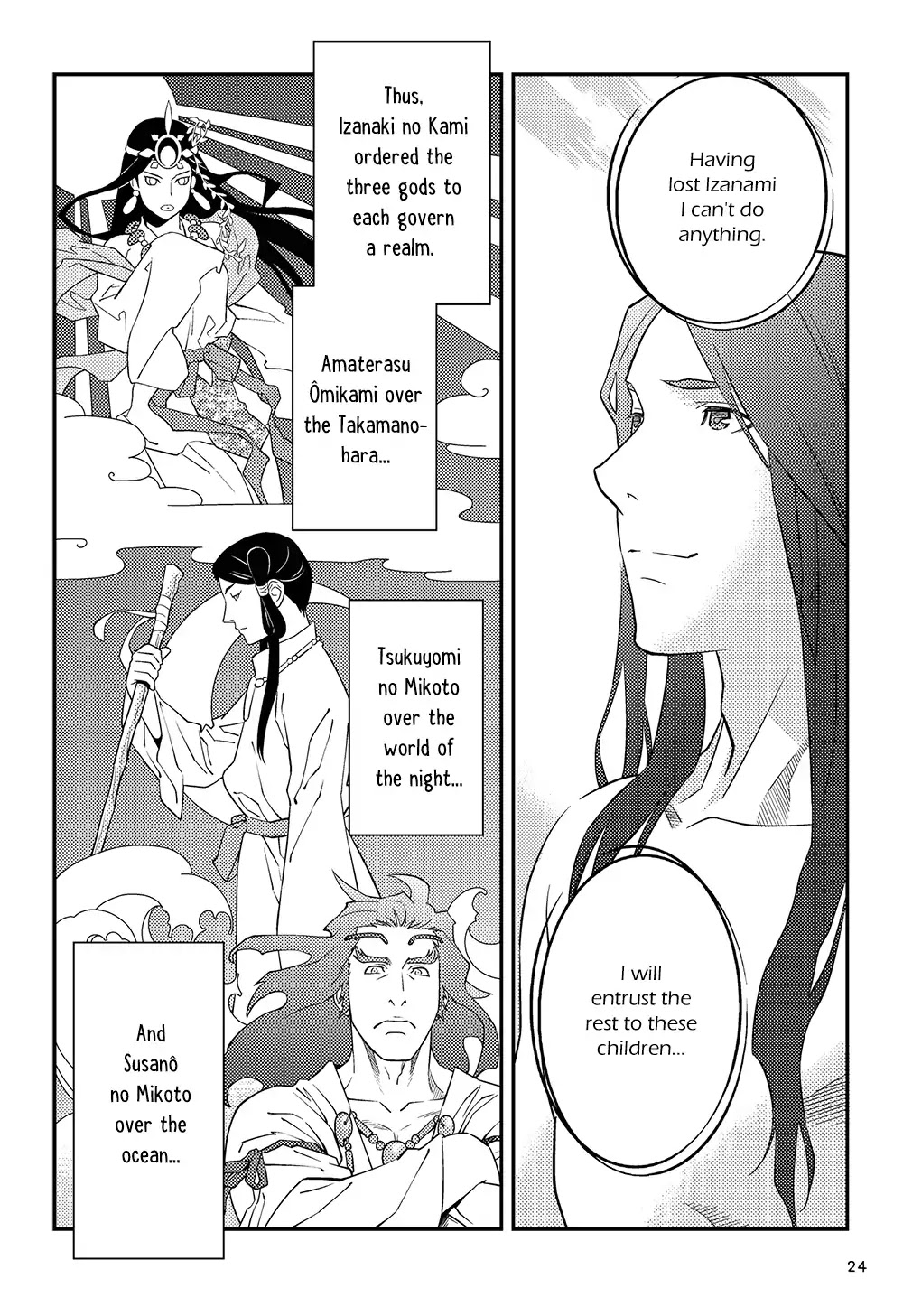 Manga De Yomu Kojiki - Chapter 1: The Birth Of The Land - The Birth Of The Gods