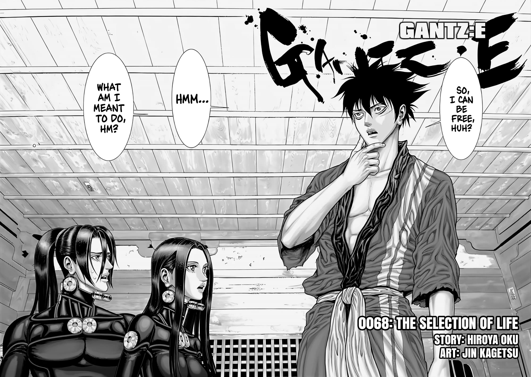 Gantz:e - Chapter 68: The Selection Of Life