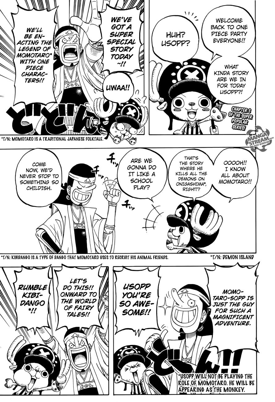 One Piece Party - Vol.1 Chapter 3: Momotaro Luffy