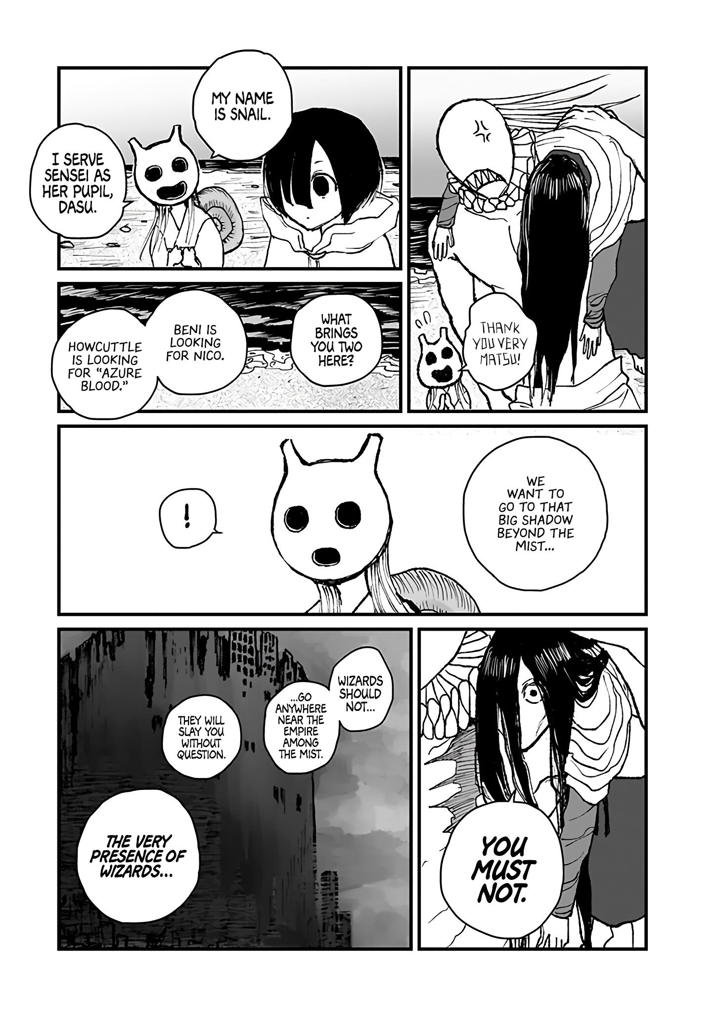 Mahoutsukai To Aka No Pilgrim - Chapter 8: Grim: 08