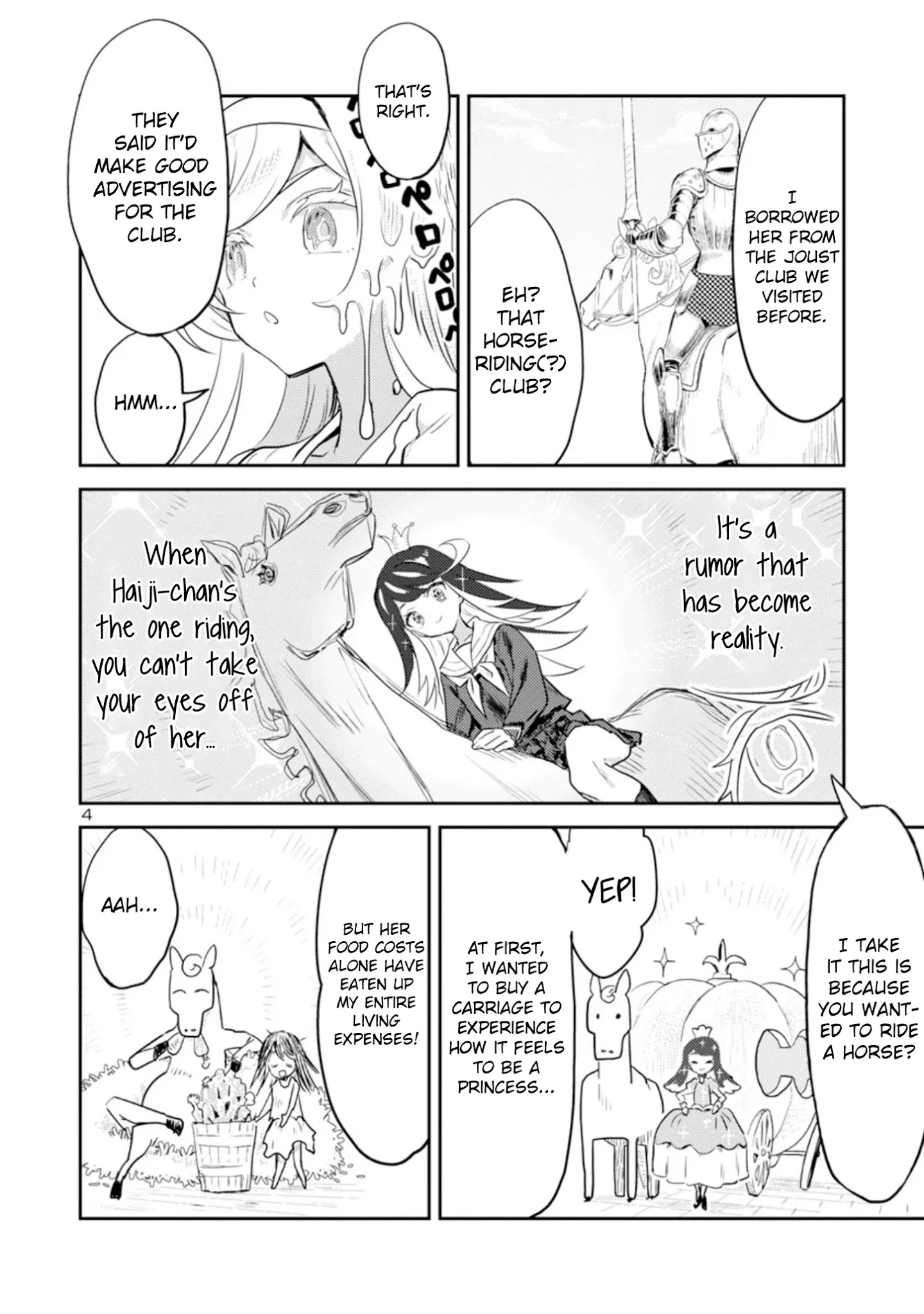 Ohime-Sama No Ohime-Sama - Chapter 10: Riding Together