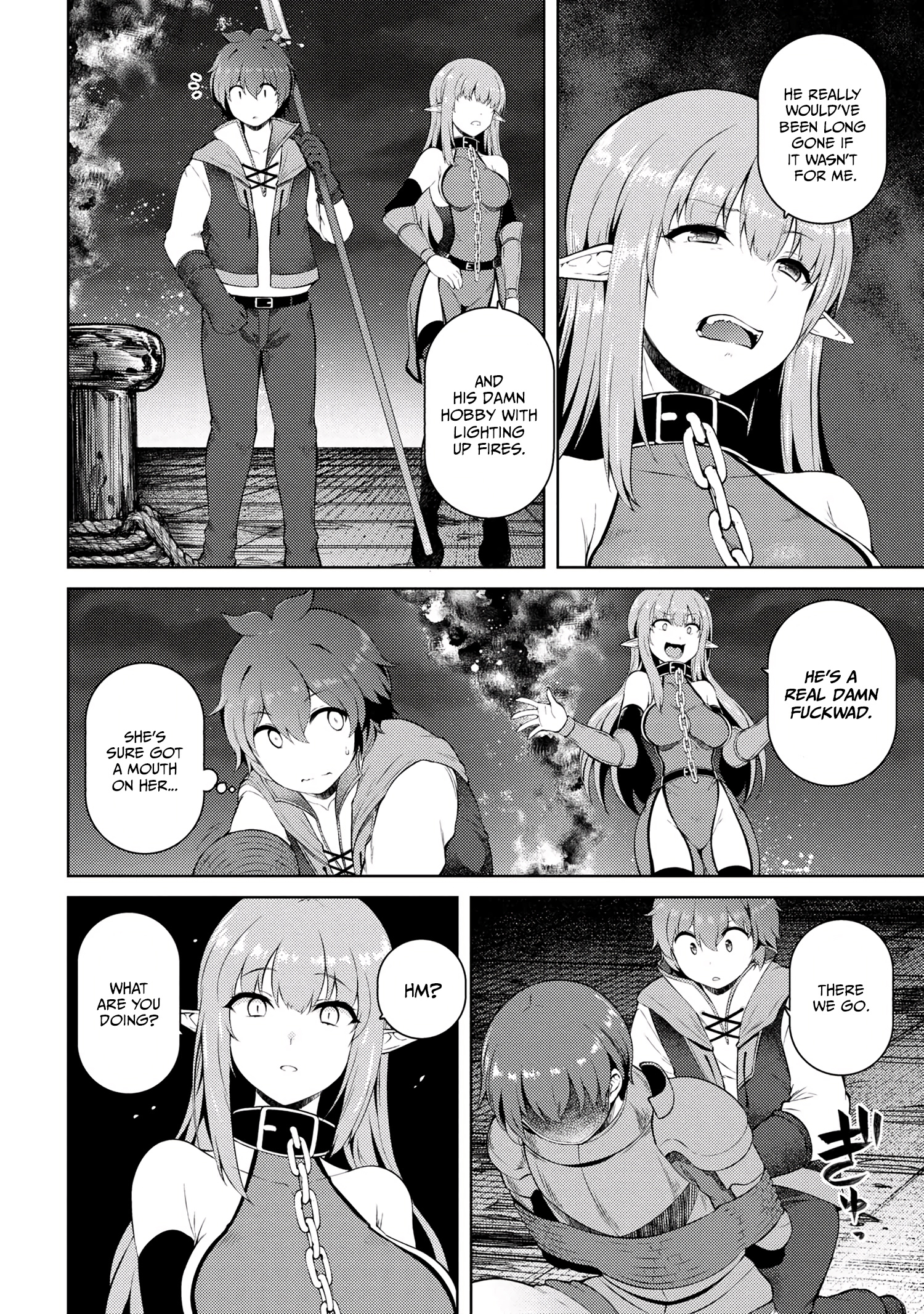 Ie Ga Moete Jinsei Dou Demo Yoku Natta Kara, Nokotta Nakenashi No Kin De Dark Elf No Dorei O Katta - Chapter 14.2