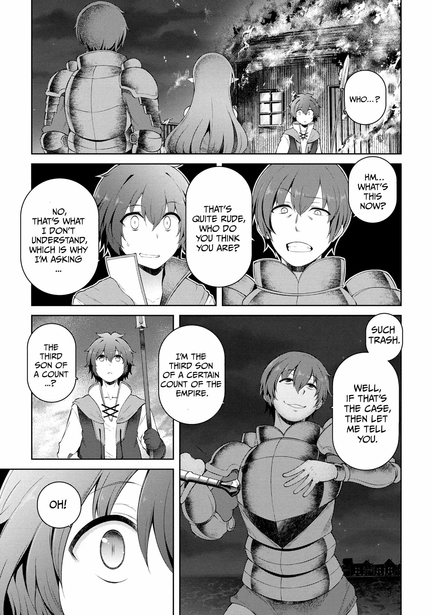 Ie Ga Moete Jinsei Dou Demo Yoku Natta Kara, Nokotta Nakenashi No Kin De Dark Elf No Dorei O Katta - Chapter 14-1