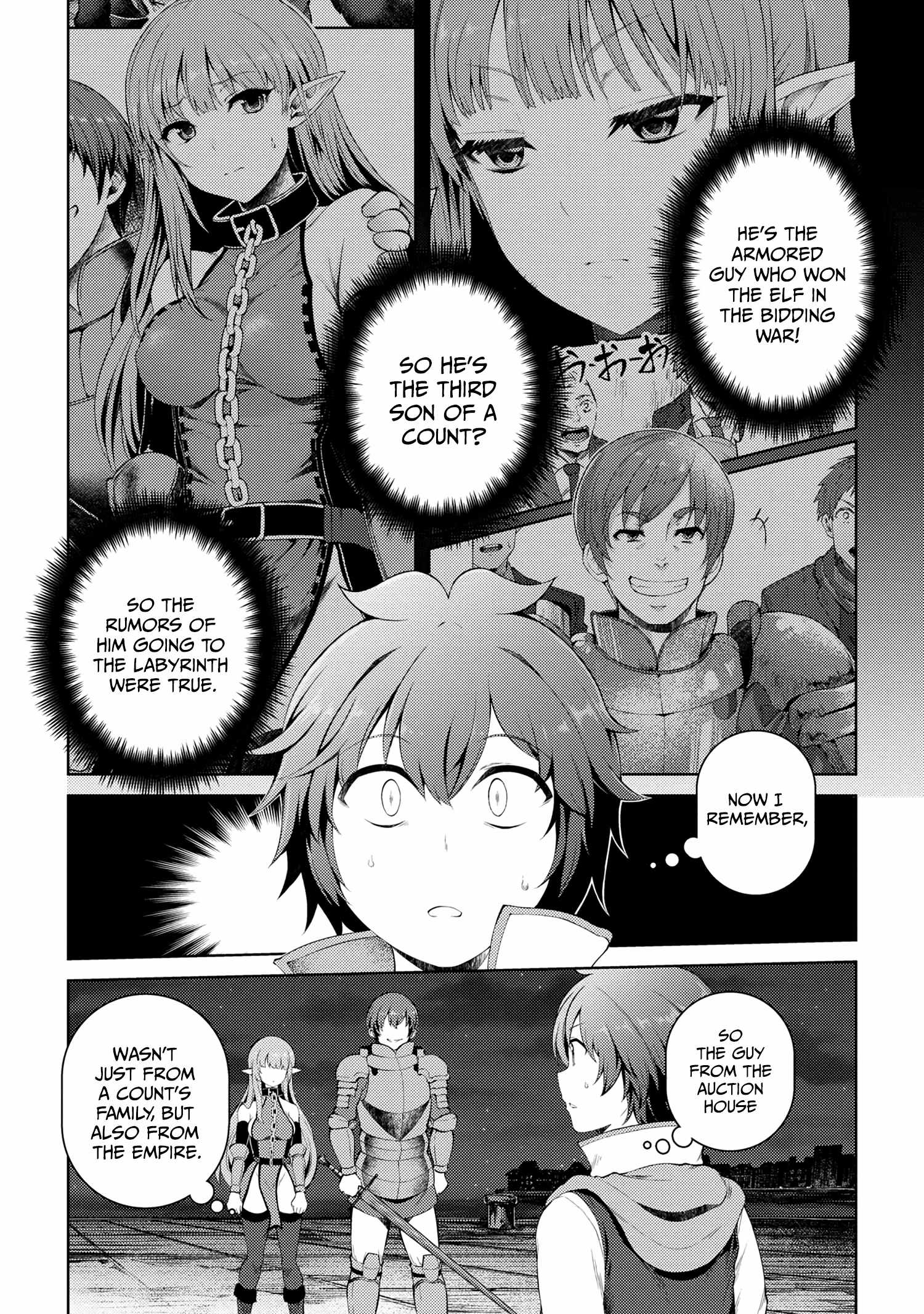 Ie Ga Moete Jinsei Dou Demo Yoku Natta Kara, Nokotta Nakenashi No Kin De Dark Elf No Dorei O Katta - Chapter 14-1