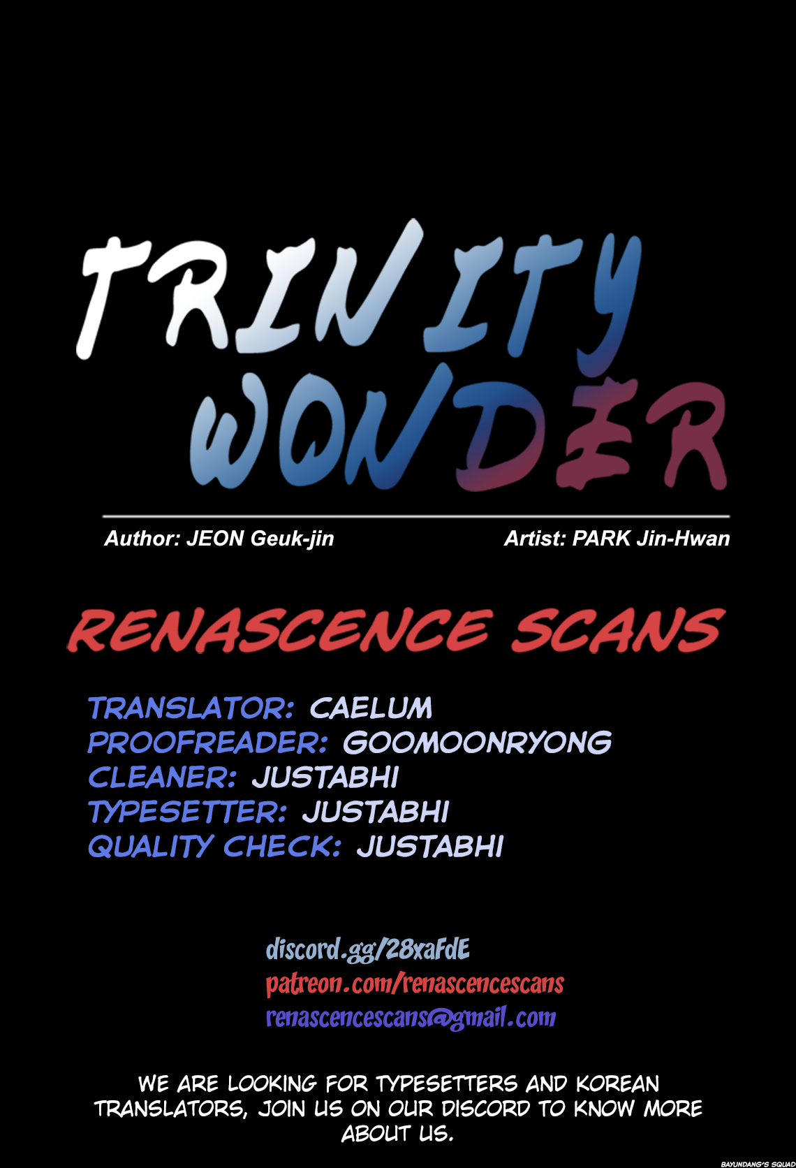 Trinity Wonder - Chapter 99