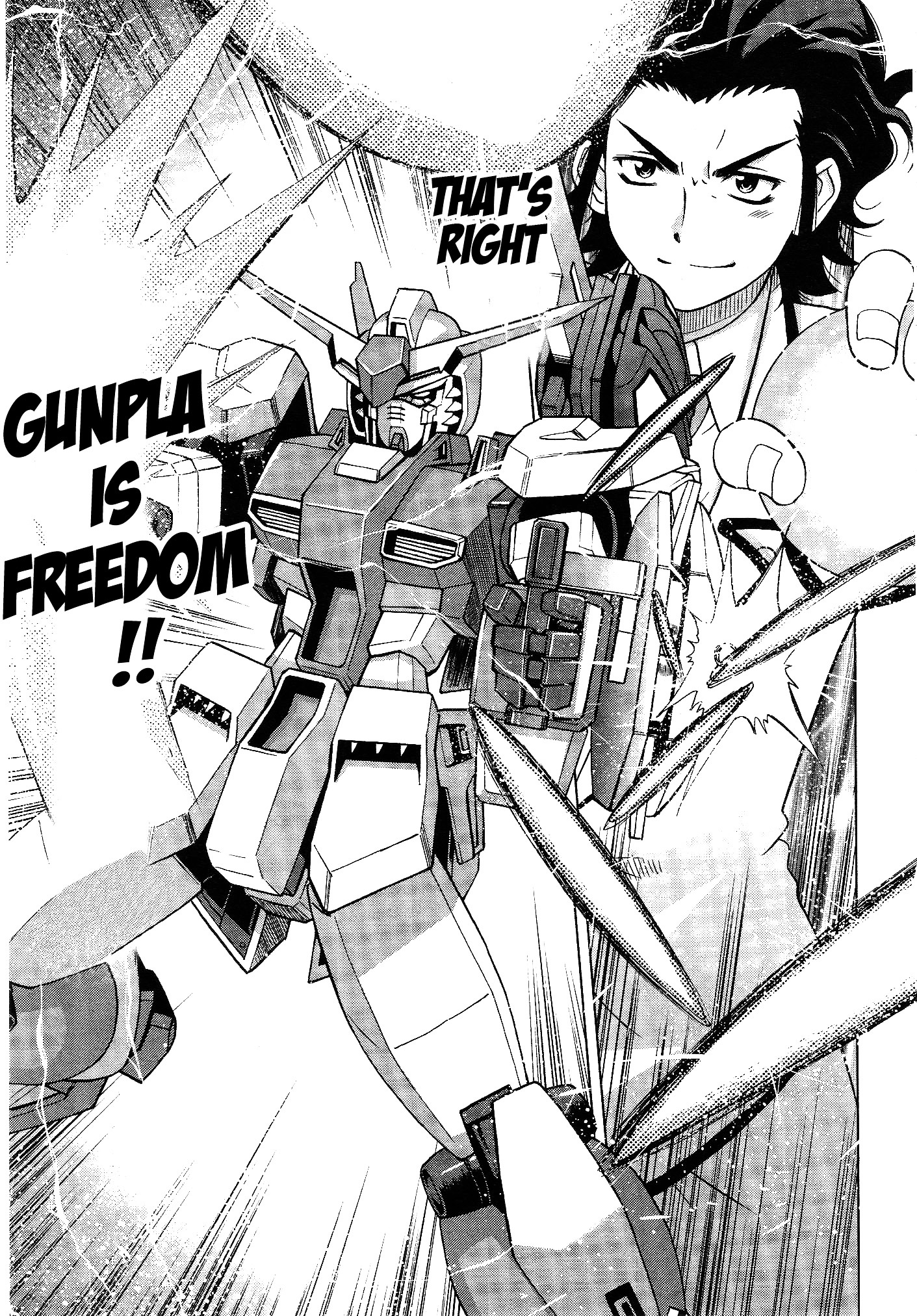 Gundam Build Fighters A - Chapter 7 : To The Gunpla Academy