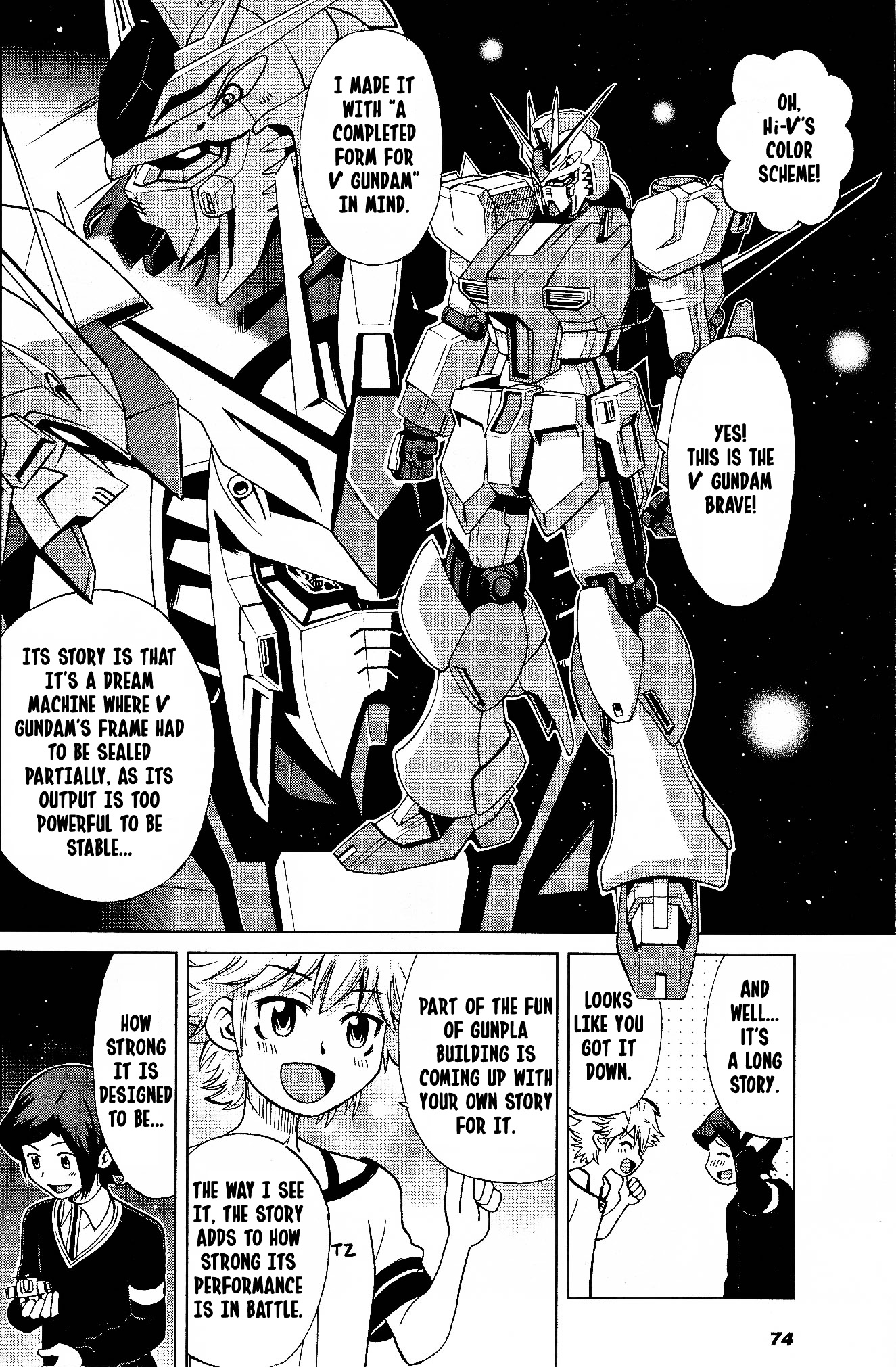 Gundam Build Fighters A - Chapter 2 : V Gundam & Strike