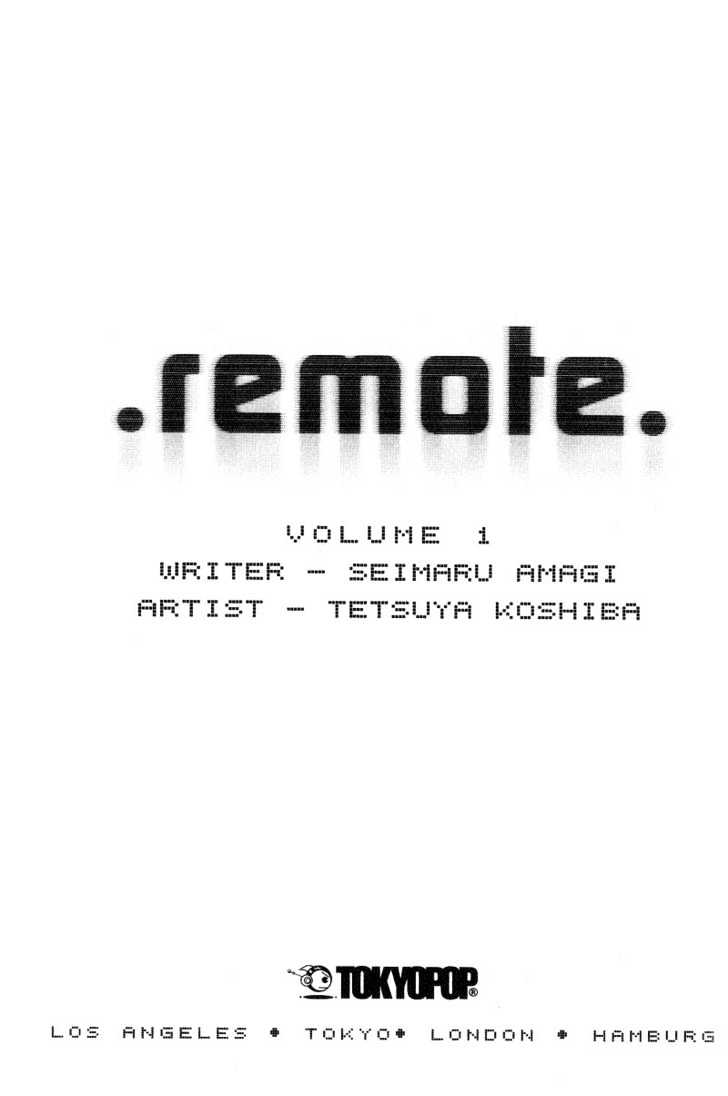 Remote - Vol.1 Chapter 1 : Into The Crypt