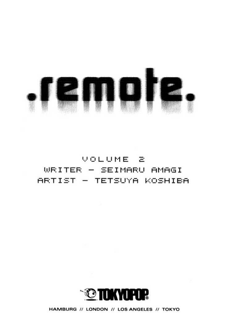 Remote - Vol.2 Chapter 9 : The Truth