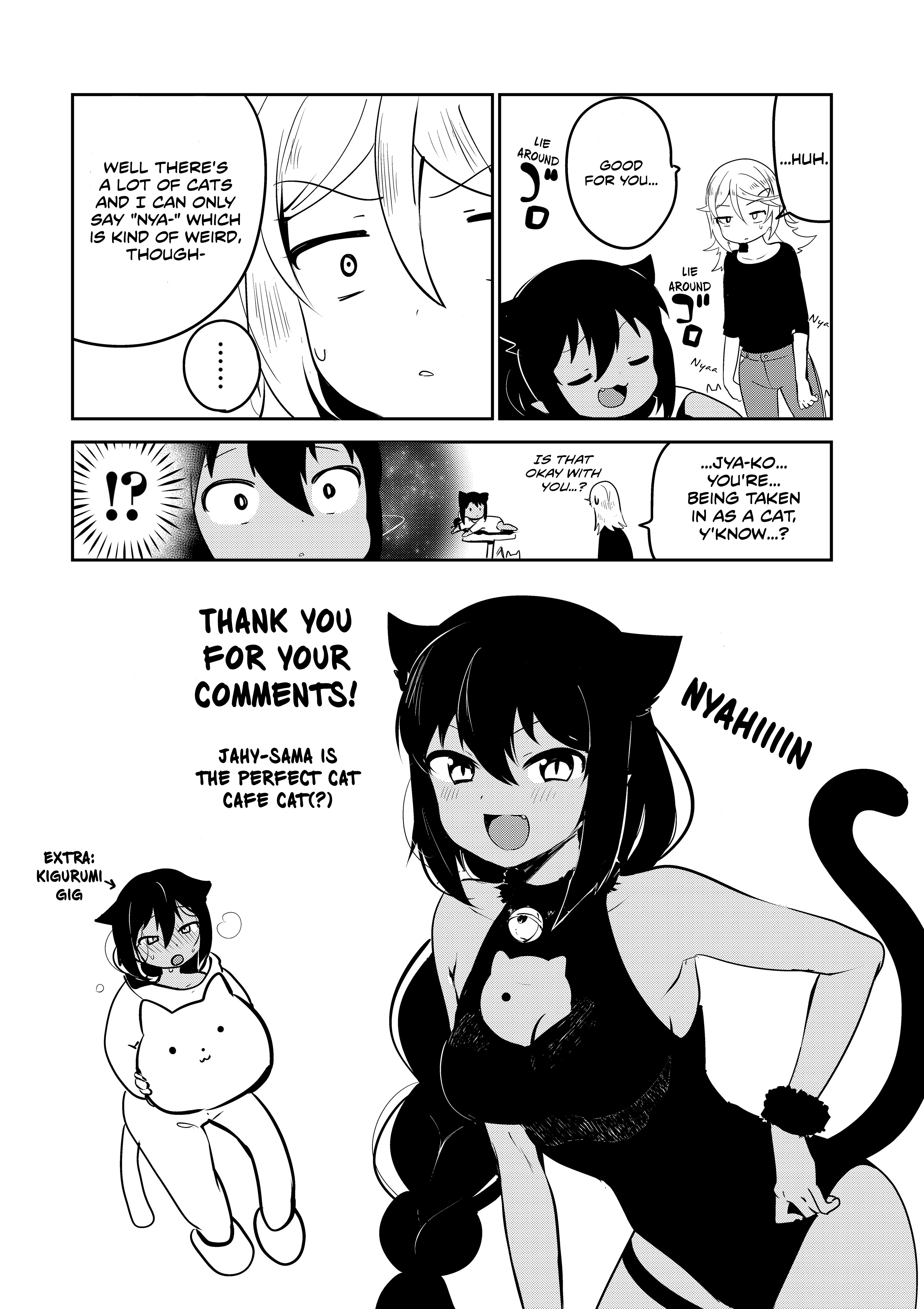 Jahy-Sama Wa Kujikenai! - Vol.3 Chapter 23.5: Jahy-Sama And The Cat Cafe