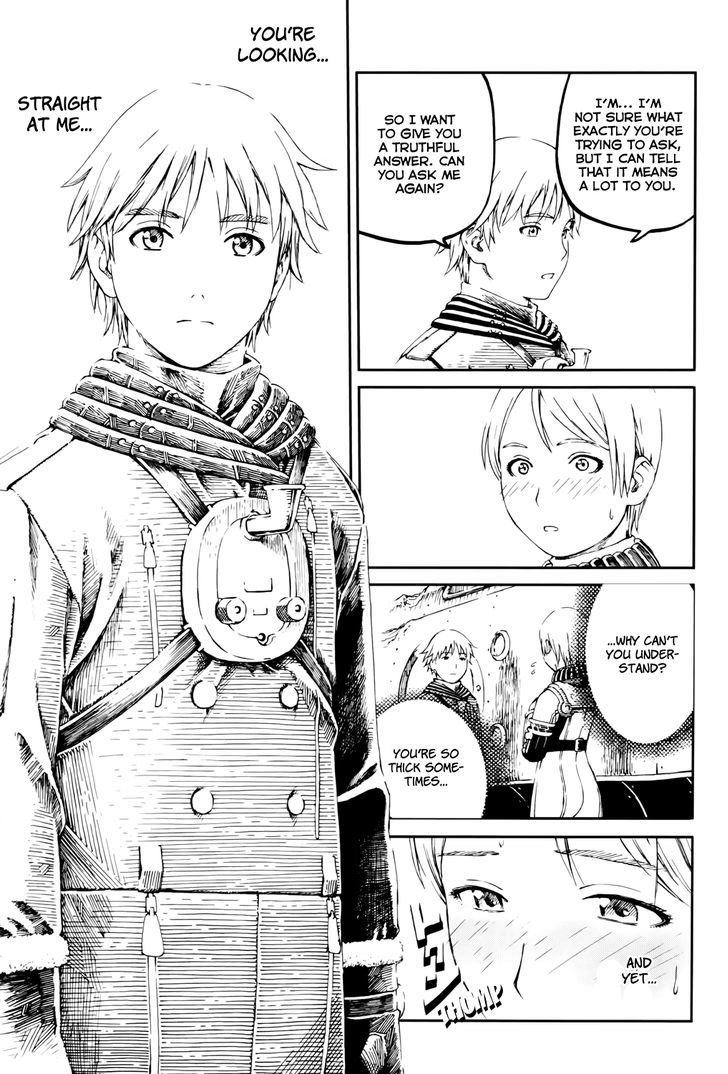 Last Exile - Sunadokei No Tabibito - Chapter 8 : A Young Woman S Courage