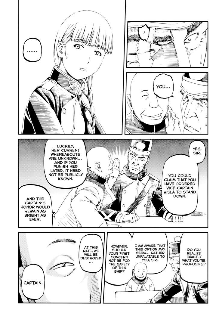 Last Exile - Sunadokei No Tabibito - Chapter 8 : A Young Woman S Courage