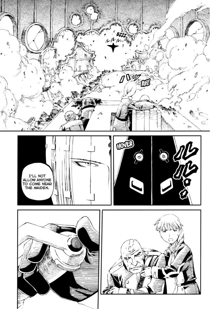 Last Exile - Sunadokei No Tabibito - Chapter 8 : A Young Woman S Courage