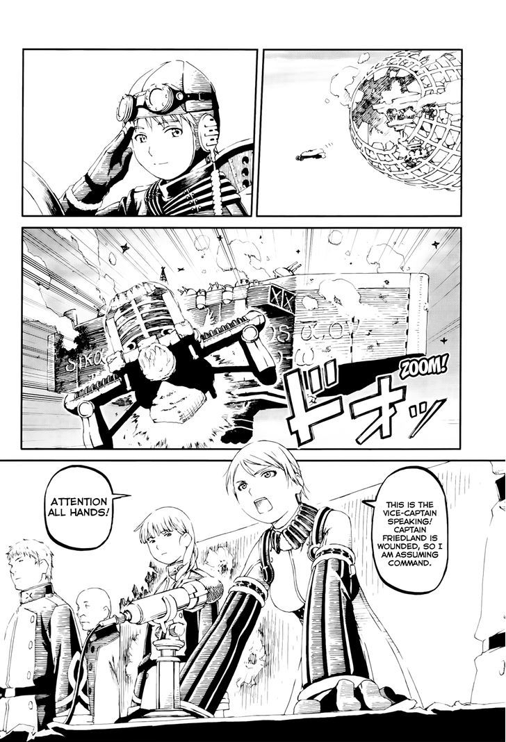 Last Exile - Sunadokei No Tabibito - Chapter 8 : A Young Woman S Courage