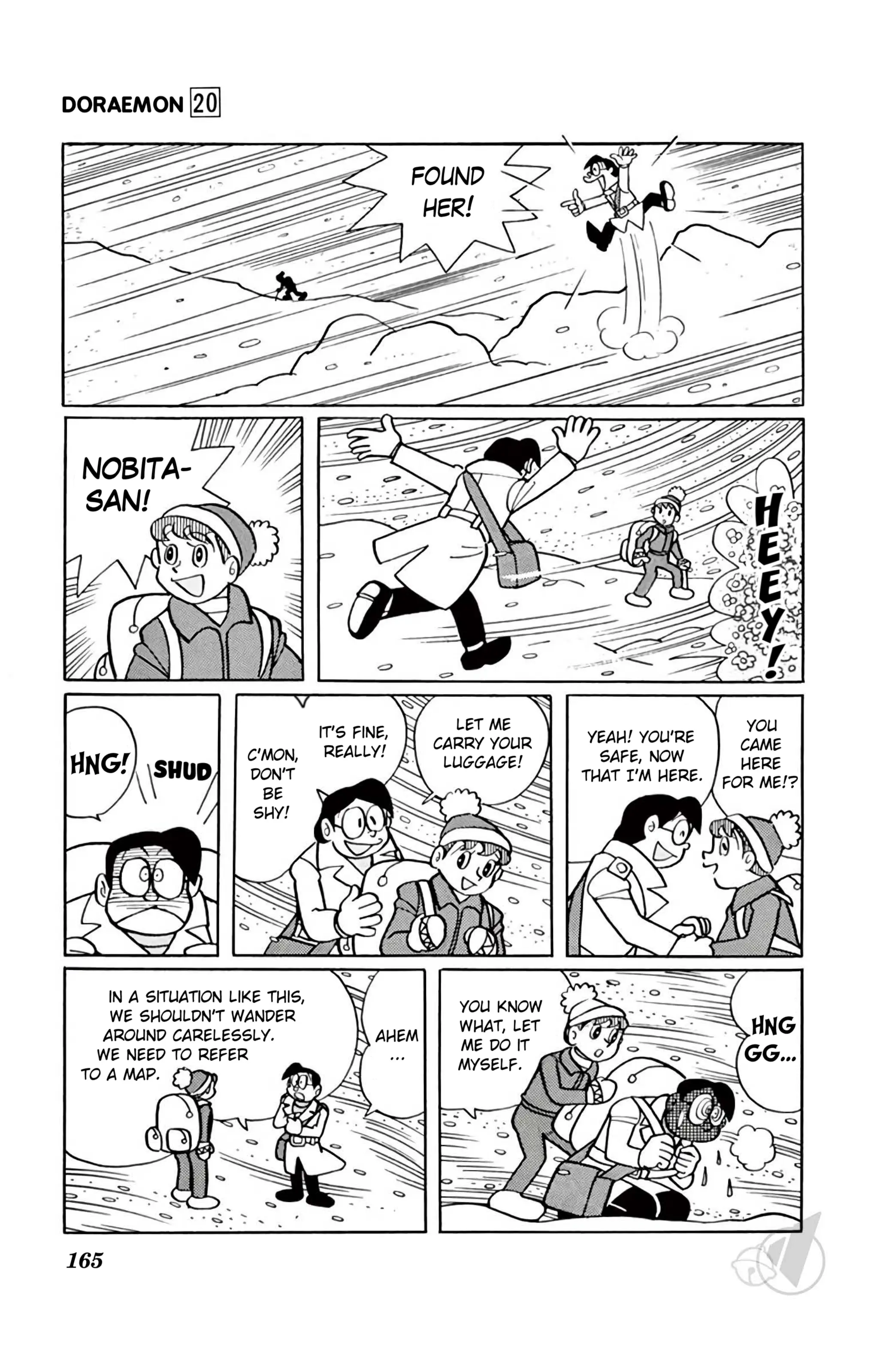 Doraemon - Vol.20 Chapter 377: Romance In The Snowy Mountain