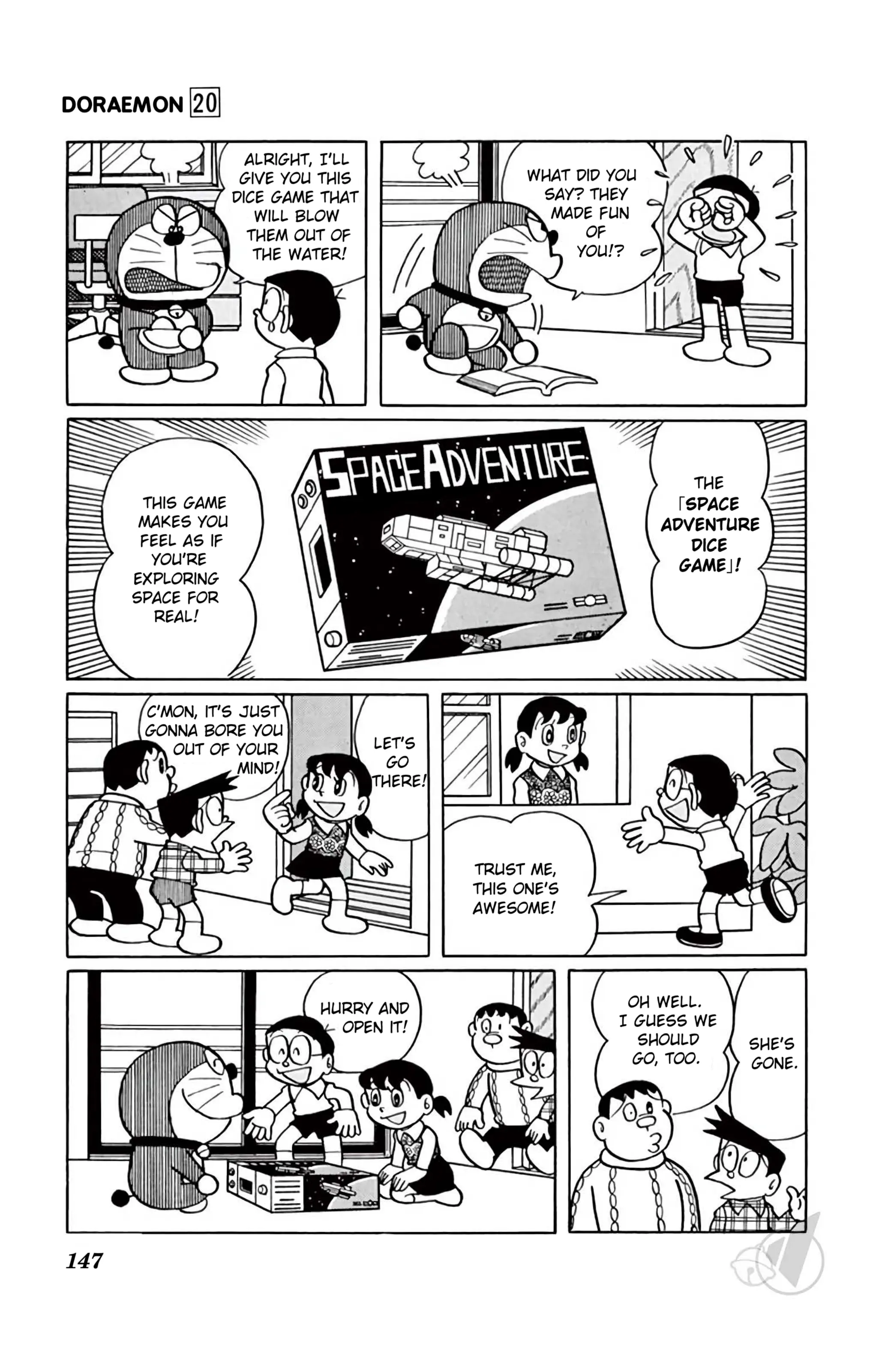 Doraemon - Vol.20 Chapter 375: Space Adventure Dice Game