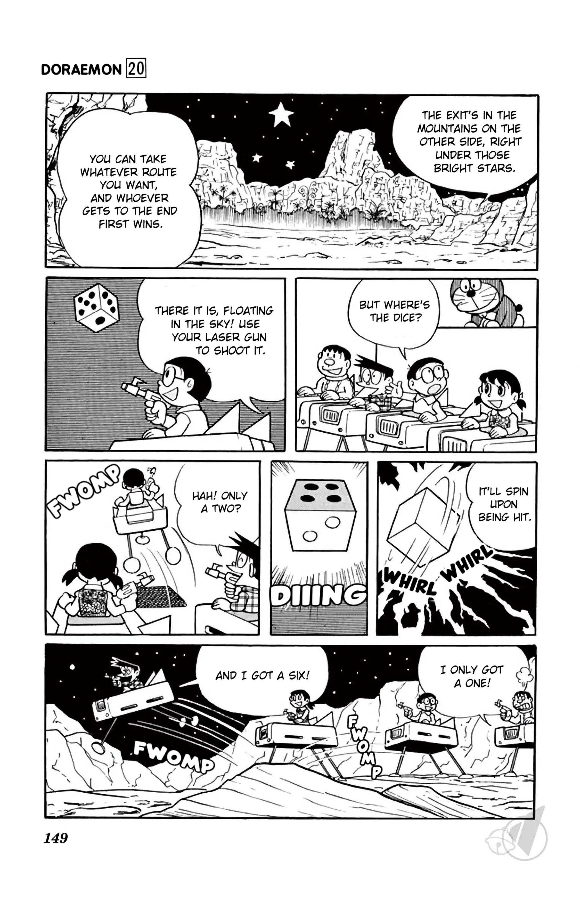 Doraemon - Vol.20 Chapter 375: Space Adventure Dice Game