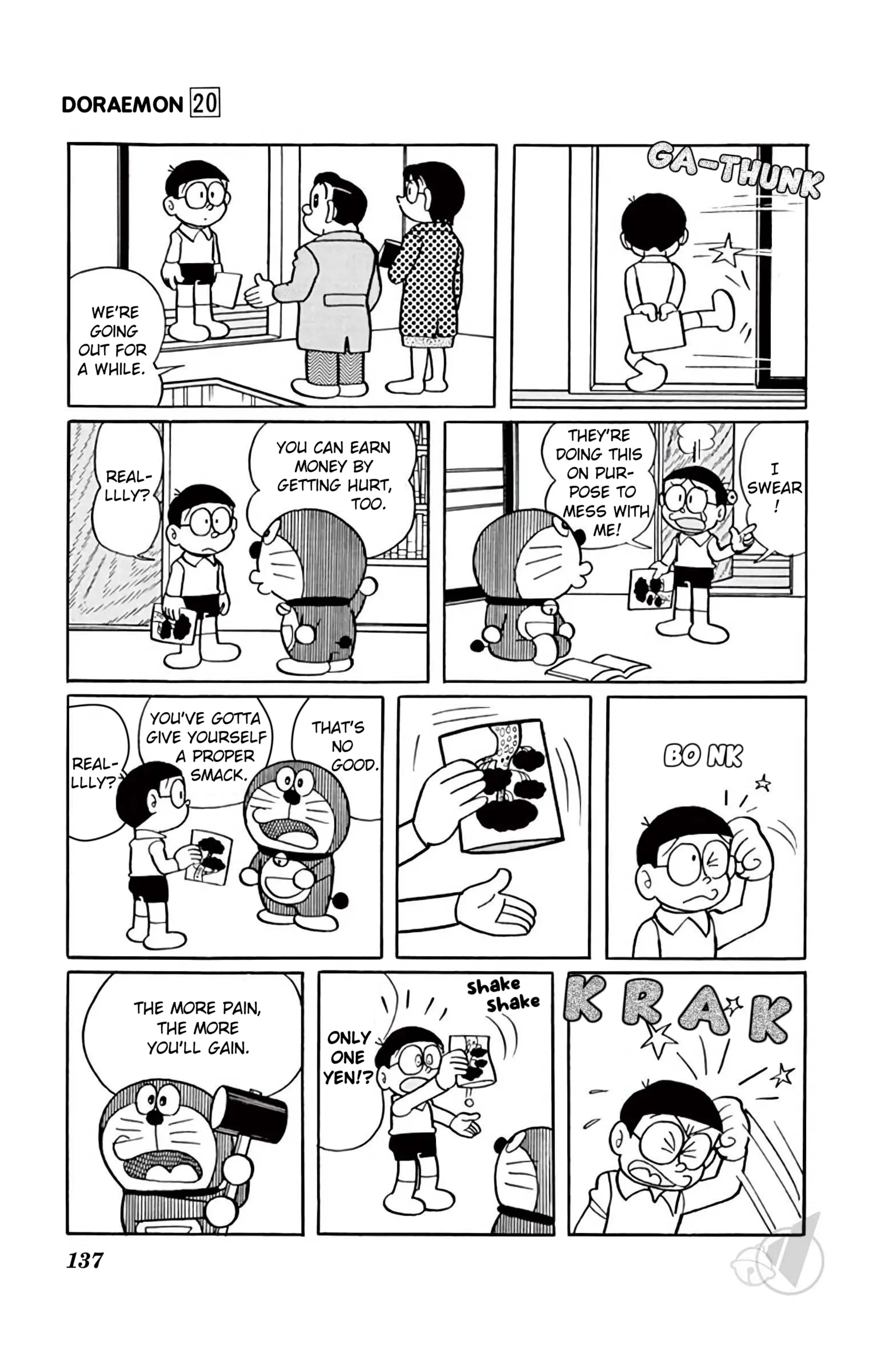 Doraemon - Vol.20 Chapter 373: Lucky Money... Come Out Now!