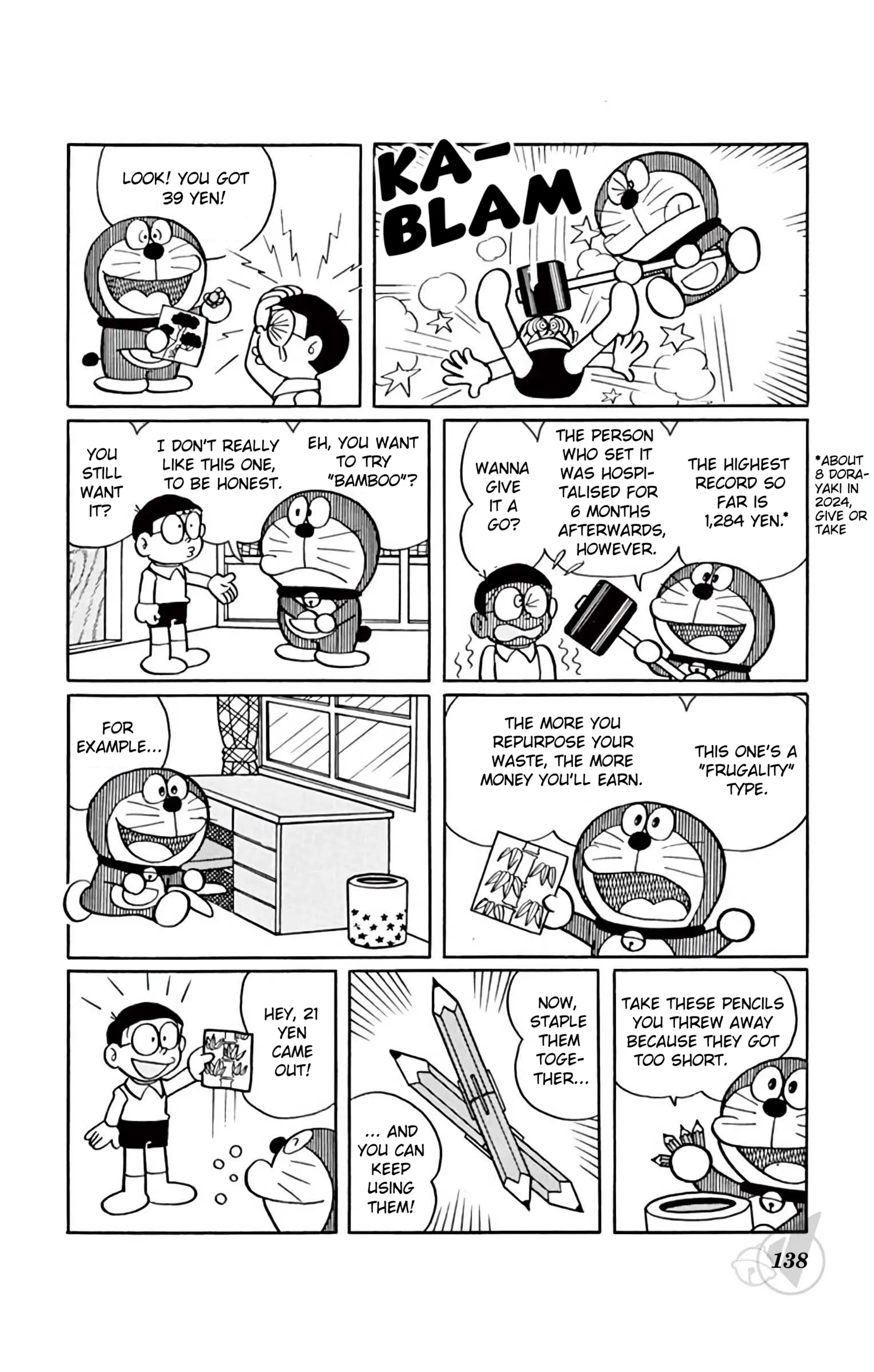 Doraemon - Vol.20 Chapter 373: Lucky Money... Come Out Now!