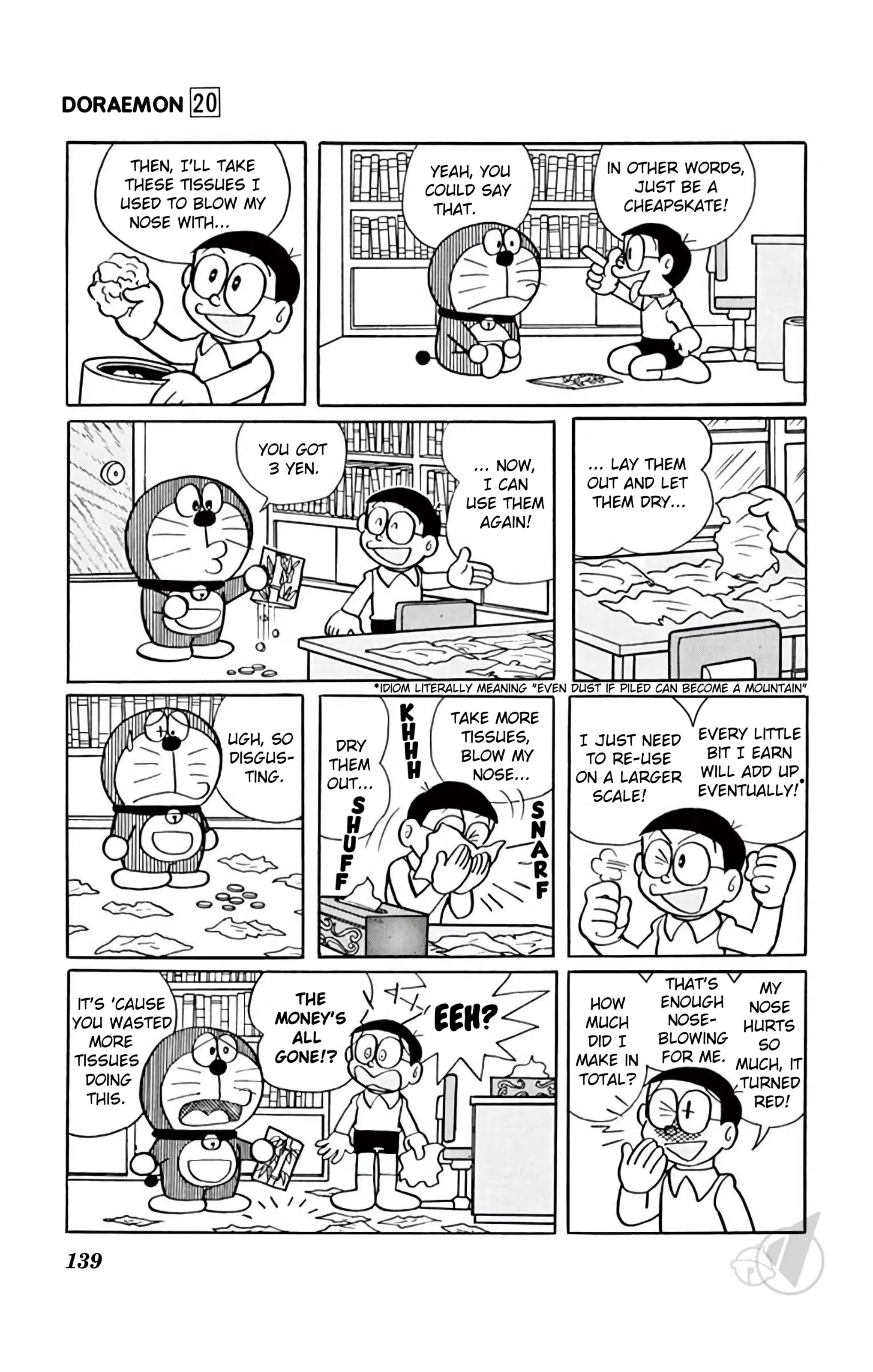 Doraemon - Vol.20 Chapter 373: Lucky Money... Come Out Now!