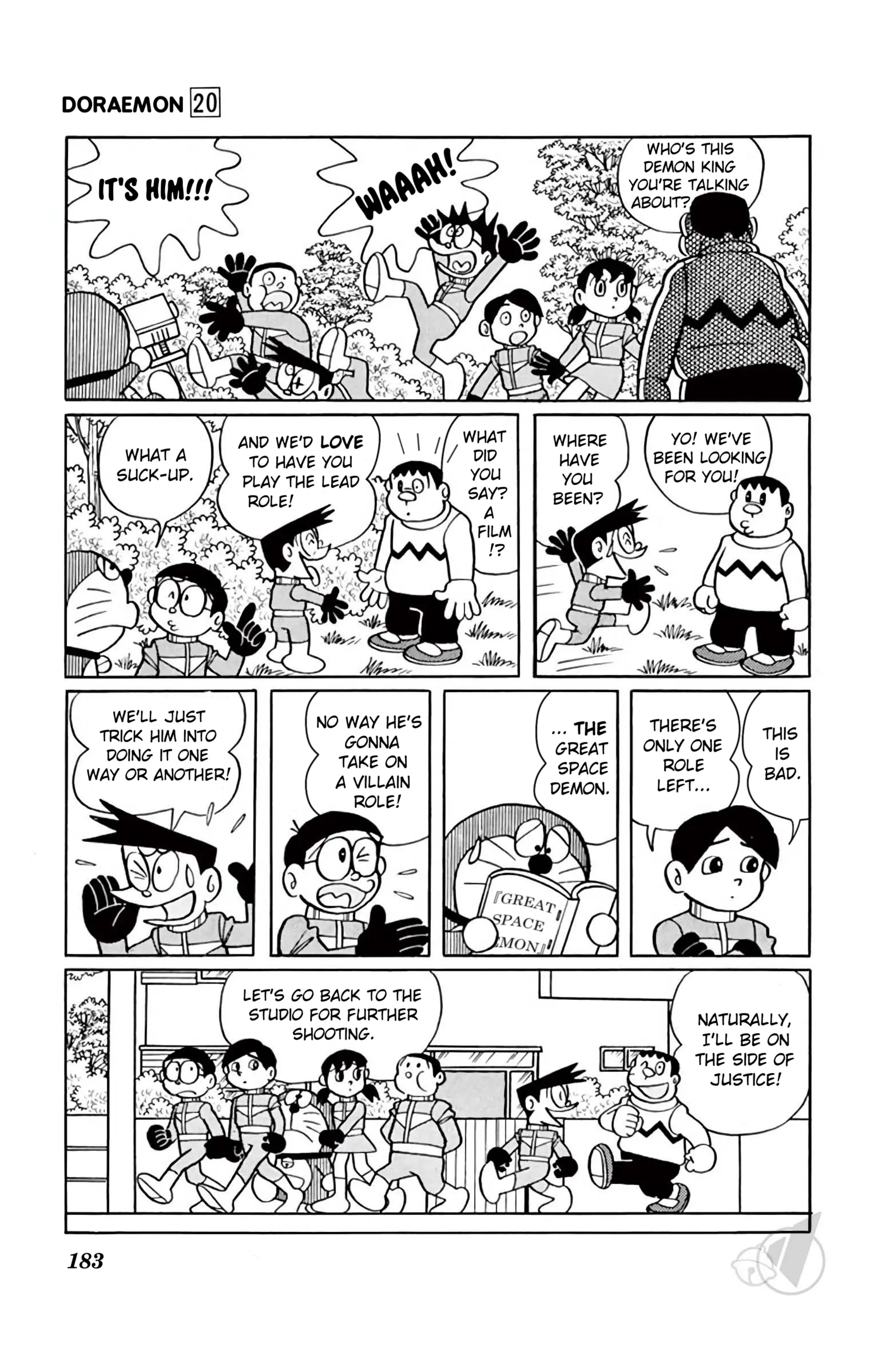 Doraemon - Vol.20 Chapter 378: The Special Effects Blockbuster: "Great Space Demon"