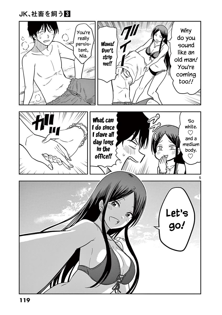 A High School Girl Raises A Corporate Slave - Chapter 33: It's The Beach!