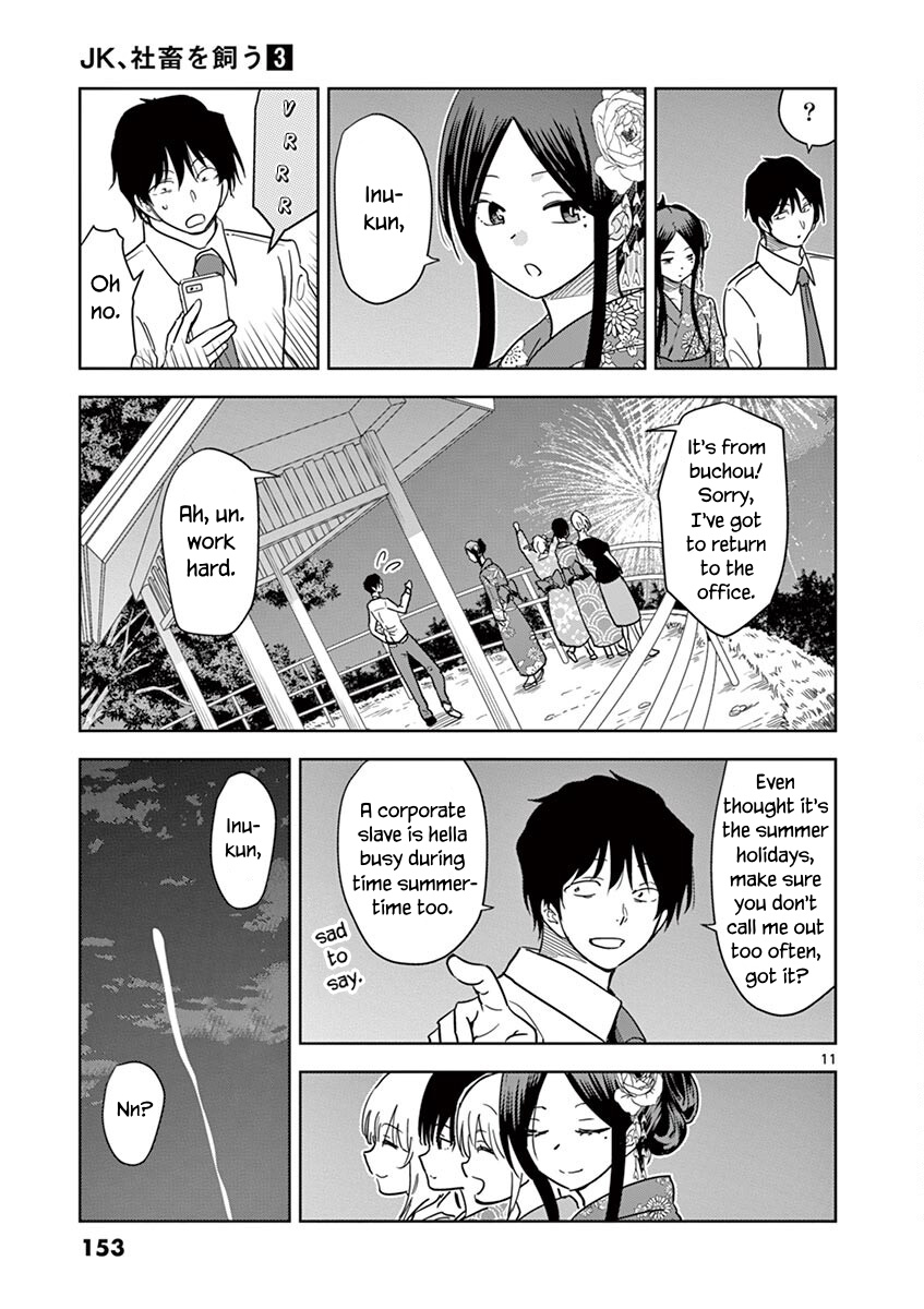 A High School Girl Raises A Corporate Slave - Vol.3 Chapter 35: Bye Bye