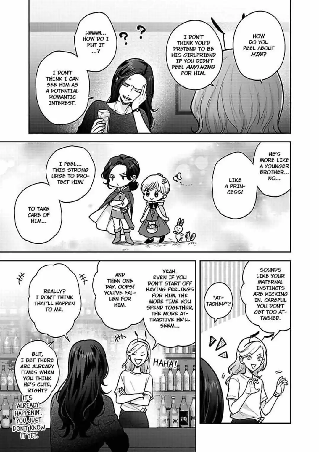 Princess To Knight-San - Saikyou Ni Kawaii Kouhai Ga, Kareshi Na Wake - Chapter 3