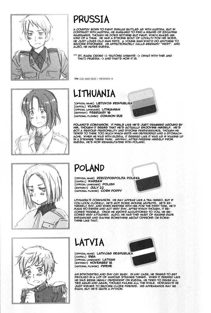 Hetalia - Vol.2 Chapter 2 : Character Introduction