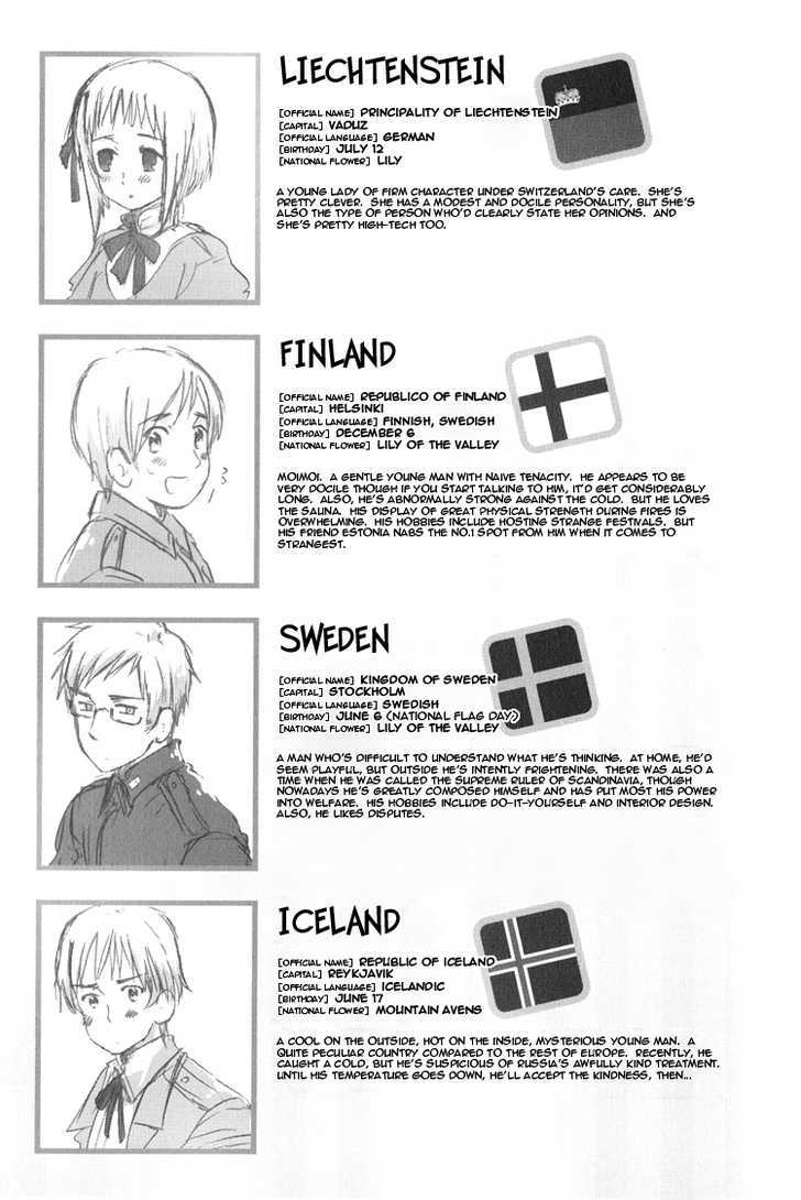 Hetalia - Vol.2 Chapter 2 : Character Introduction