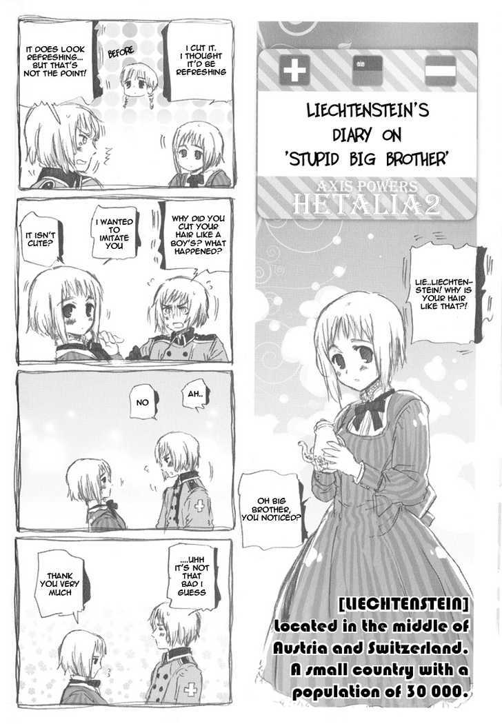 Hetalia - Vol.2 Chapter 5 : Liechtenstein S Diary On "Stupid Big Brother"