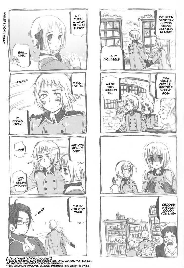 Hetalia - Vol.2 Chapter 5 : Liechtenstein S Diary On "Stupid Big Brother"