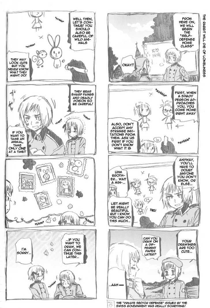 Hetalia - Vol.2 Chapter 5 : Liechtenstein S Diary On "Stupid Big Brother"