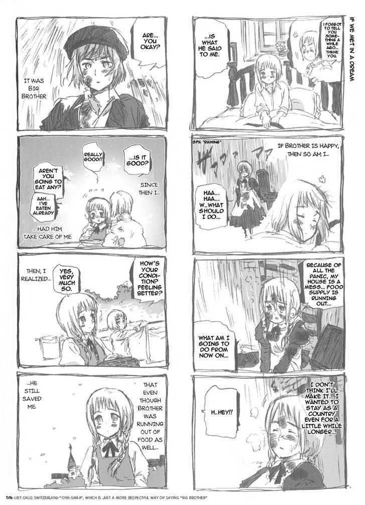 Hetalia - Vol.2 Chapter 5 : Liechtenstein S Diary On "Stupid Big Brother"