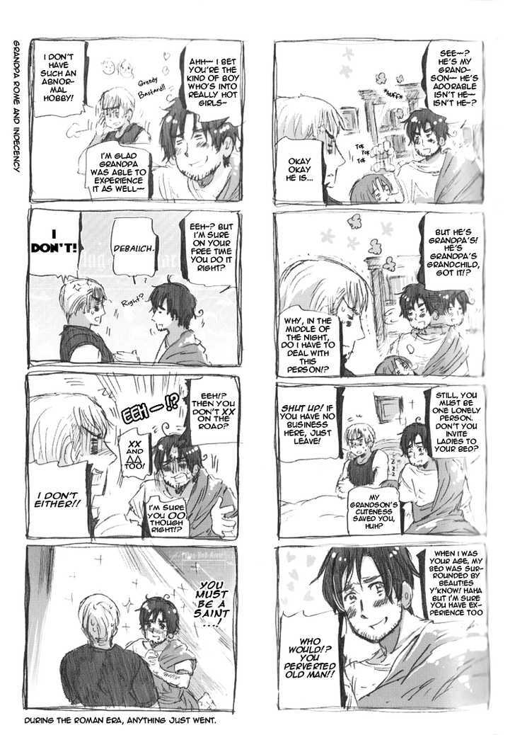 Hetalia - Vol.2 Chapter 3 : With Grandpa Rome