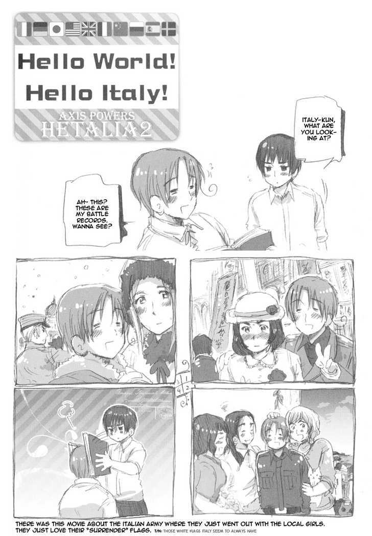 Hetalia - Vol.2 Chapter 7 : Hello World! Hello Italy!