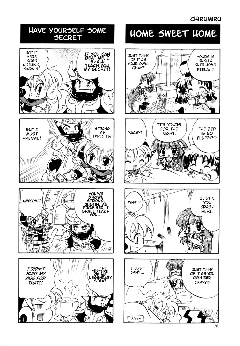 Grandia - 4-Koma  Gekijou - Vol.1 Chapter 2