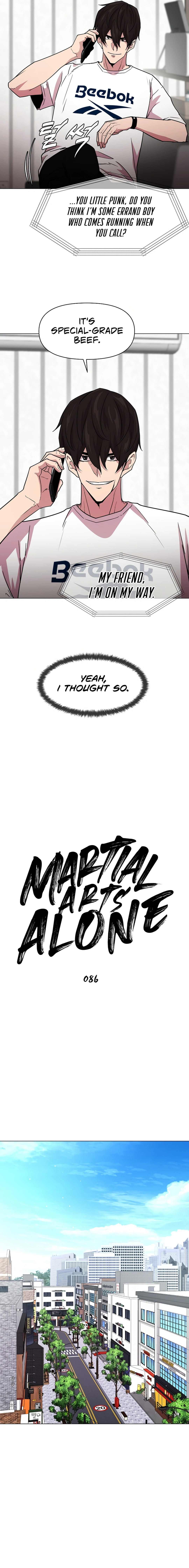 Martial Arts Alone - Chapter 86