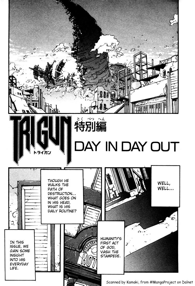 Trigun - Vol.3 Chapter 20.5 : Day In Day Out [Extra]