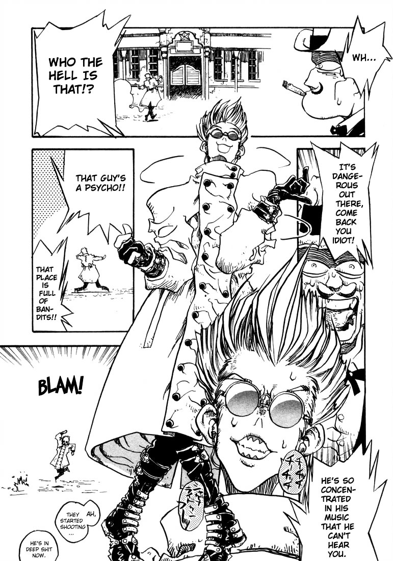 Trigun - Vol.2 Chapter 13.5 : Special Issue: Trigun Pilot [Extra]