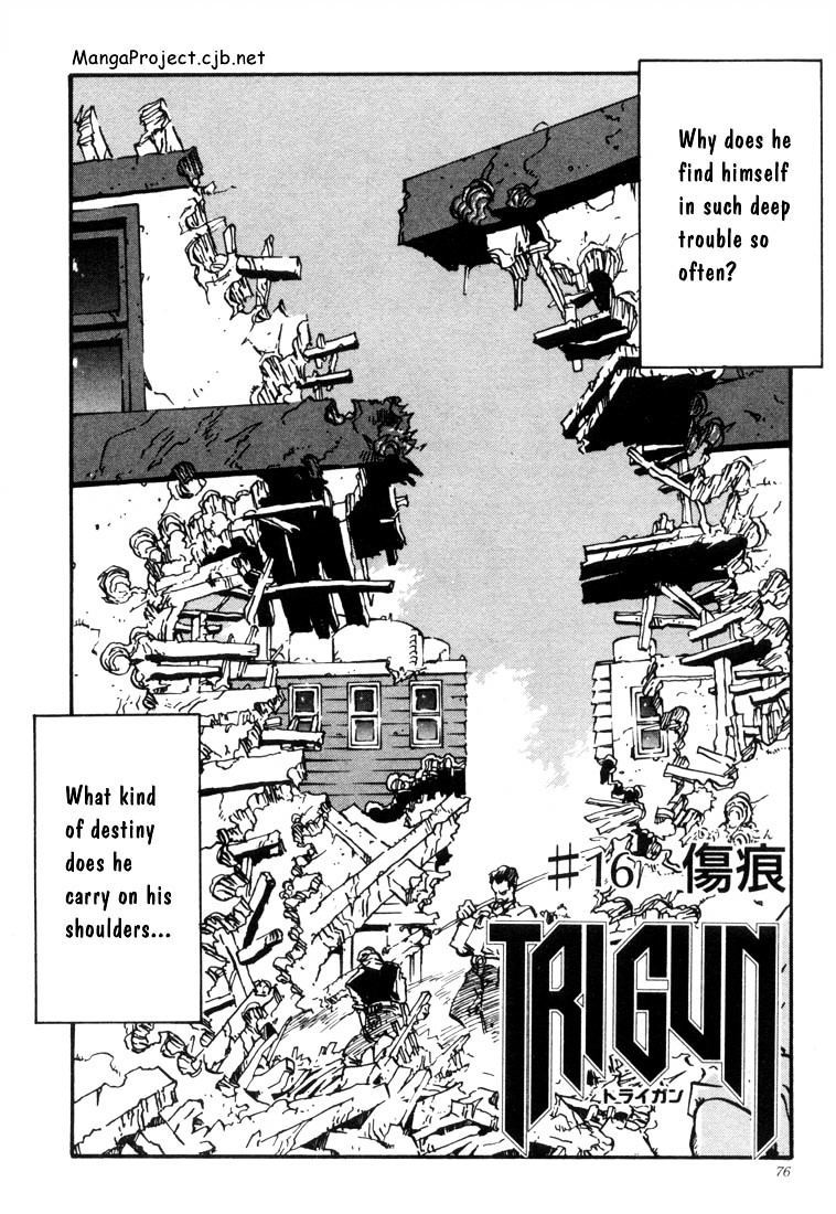 Trigun - Vol.3 Chapter 16 : Scar