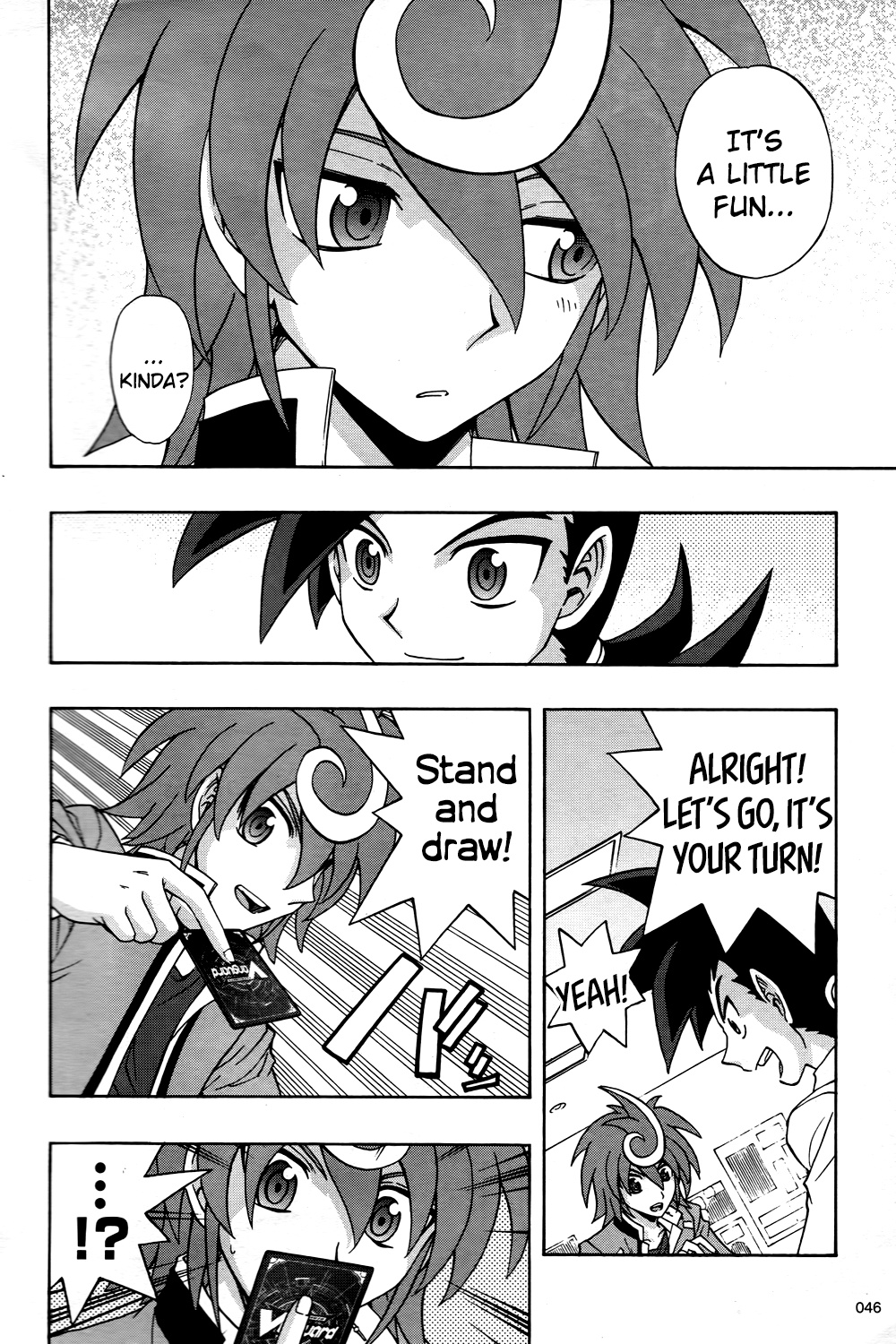 Cardfight!! Vanguard G: The Prologue - Vol.1 Chapter 2: For The First Time...