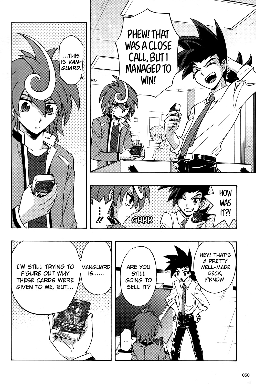 Cardfight!! Vanguard G: The Prologue - Vol.1 Chapter 2: For The First Time...