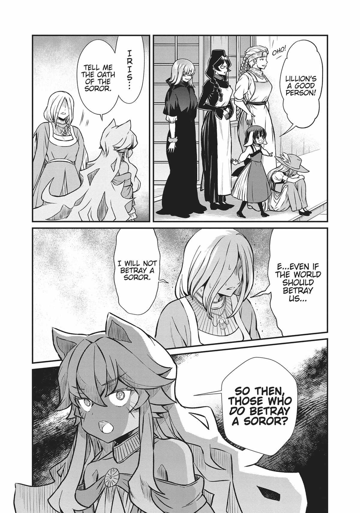 Becoming Princess Knight And Working At Yuri Brothel - Chapter 21