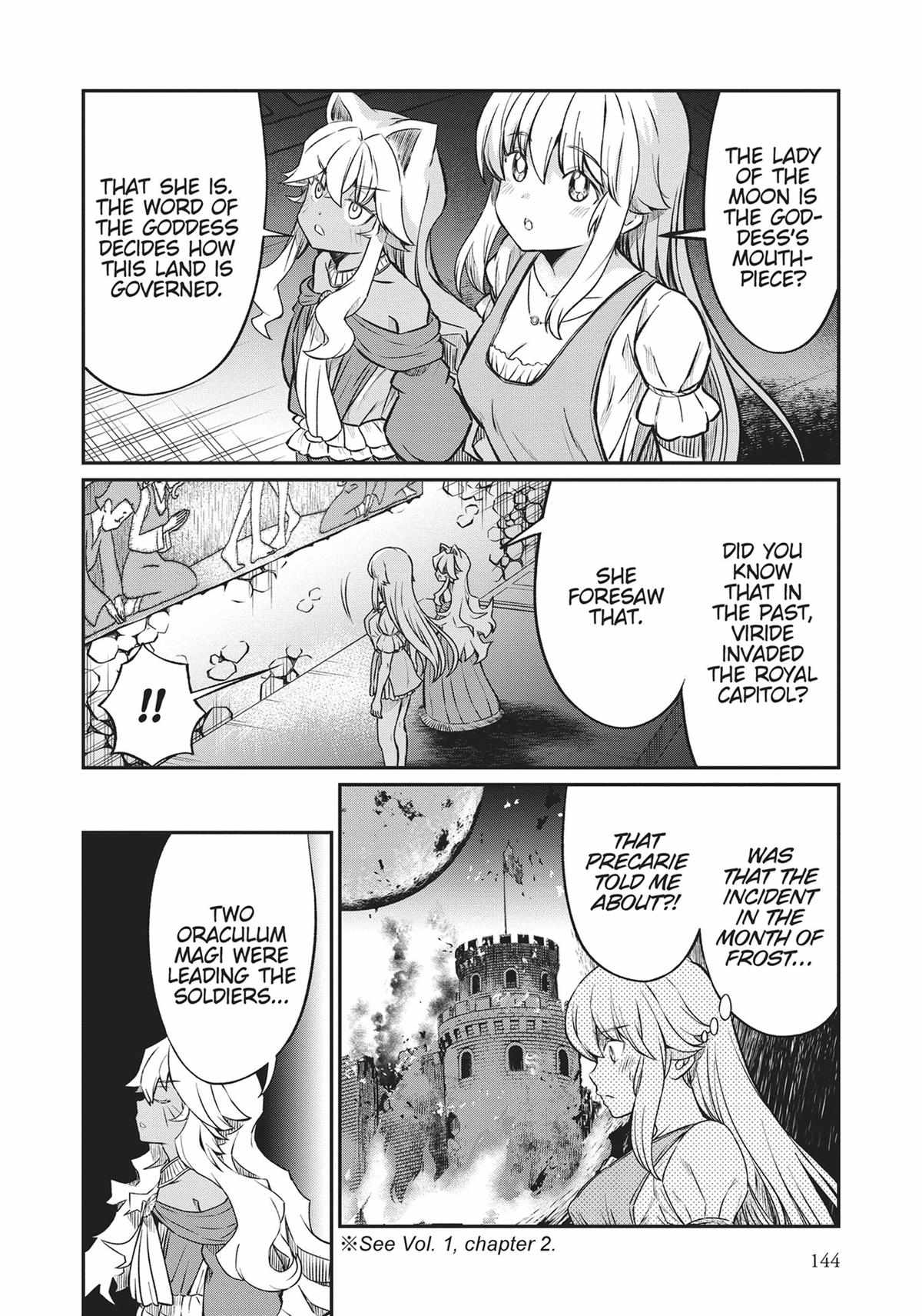 Becoming Princess Knight And Working At Yuri Brothel - Chapter 22