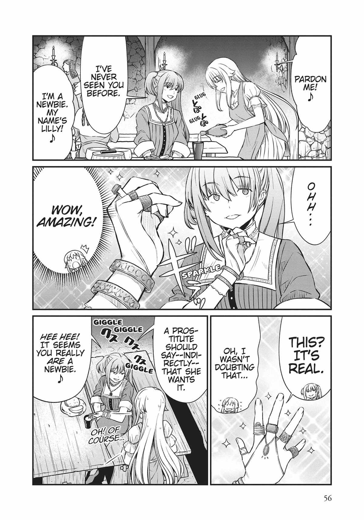 Becoming Princess Knight And Working At Yuri Brothel - Chapter 17