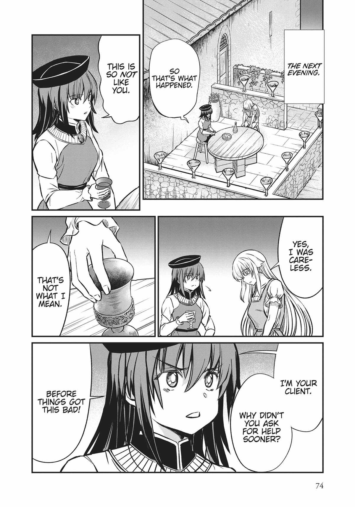 Becoming Princess Knight And Working At Yuri Brothel - Chapter 18