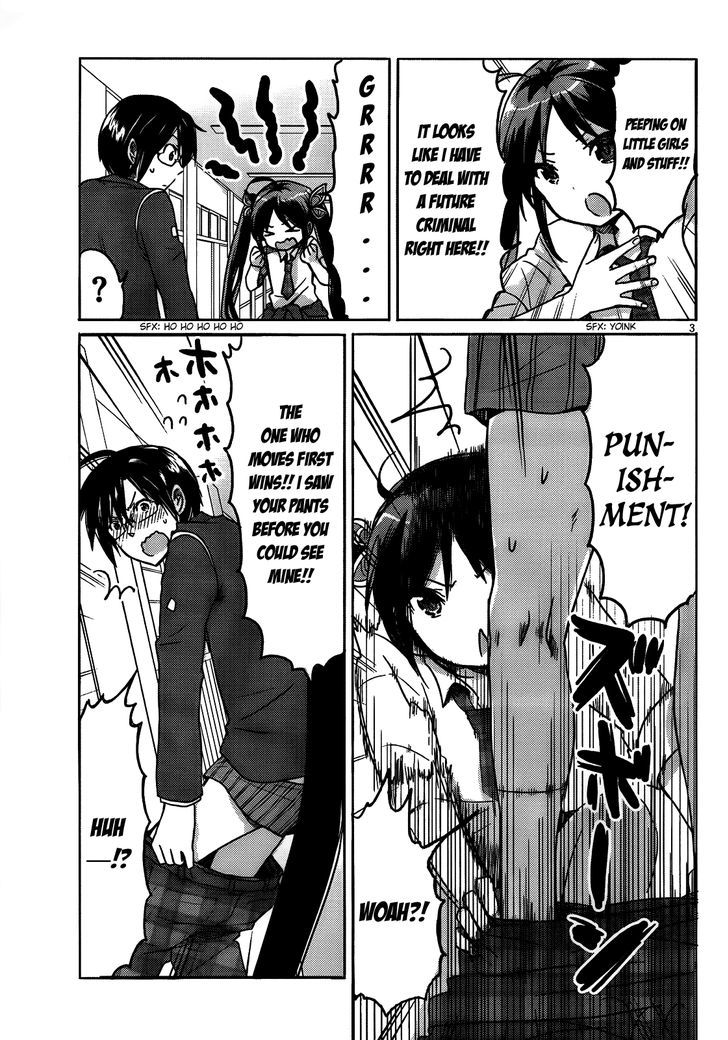 Boku To Kanojo No Renai Mokuroku - Chapter 13 : Friend-San S Prophecies And Reset