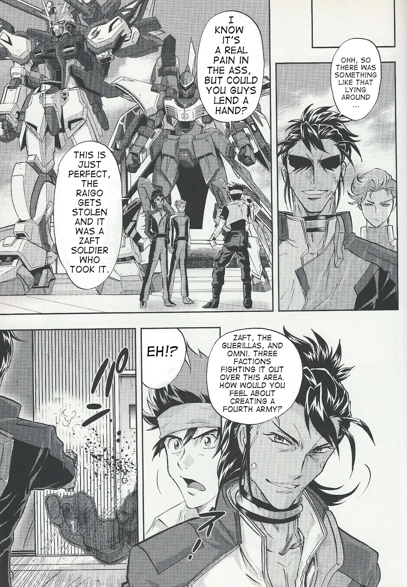 Kidou Senshi Gundam Seed Frame Astrays - Chapter 10: Frame A10 Fourth Army Established