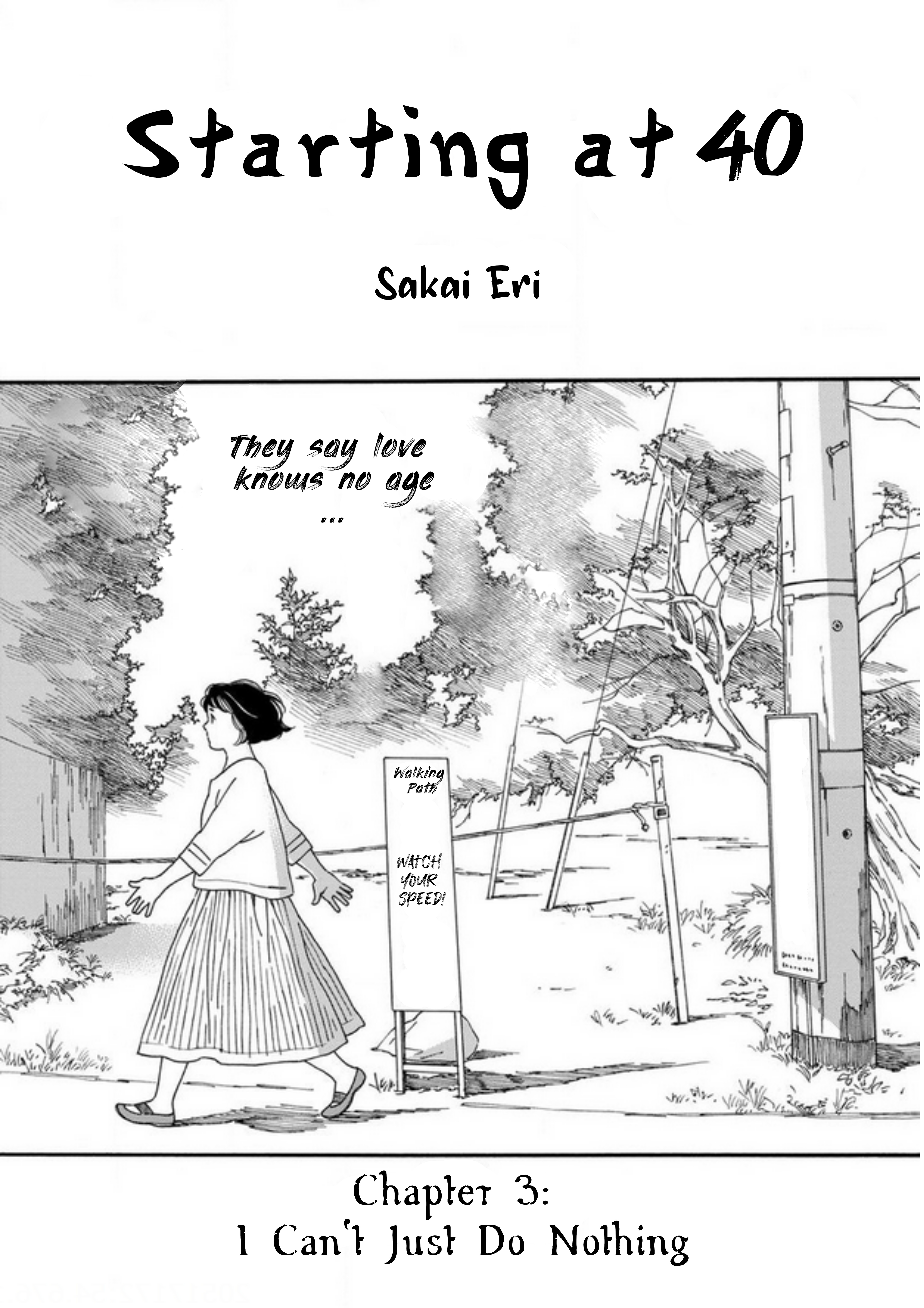 Shijuu Kara - Vol.1 Chapter 3.1: I Can't Just Do Nothing (Part 1)